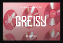 Greisy Font Poster 1