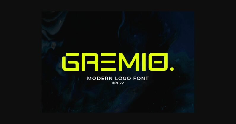 Gremio Font Poster 3