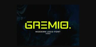 Gremio Font Poster 1