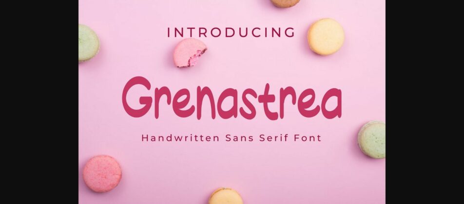 Grenastrea Font Poster 3