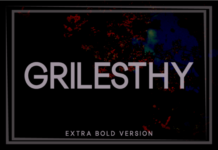 Grilesthy Extra Bold Font