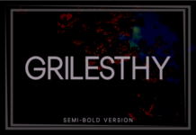 Grilesthy Semi-Bold Font