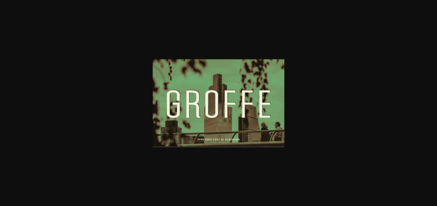 Groffe Font Poster 3