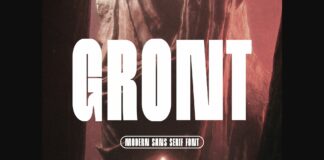 Gront Font Poster 1