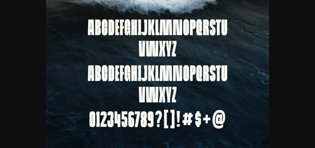 Gront Font Poster 7