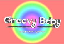 Groovy Baby Font Poster 1