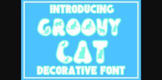 Groovy Cat Font Poster 1