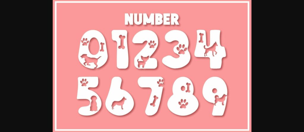 Groovy Dog Font Poster 5