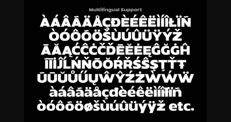 Grostique Font Poster 7