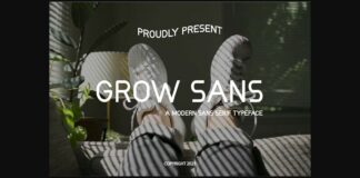 Growsans Font Poster 1