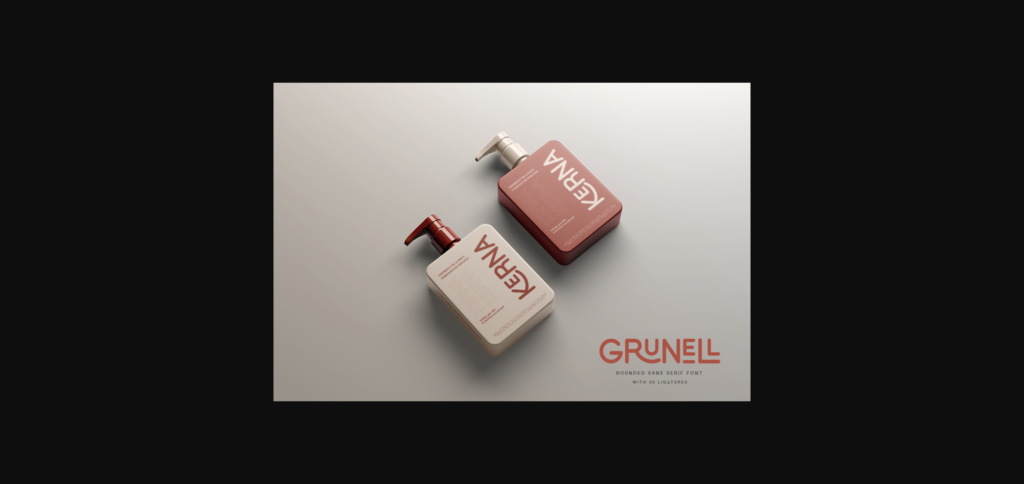 Grunell Font Poster 7