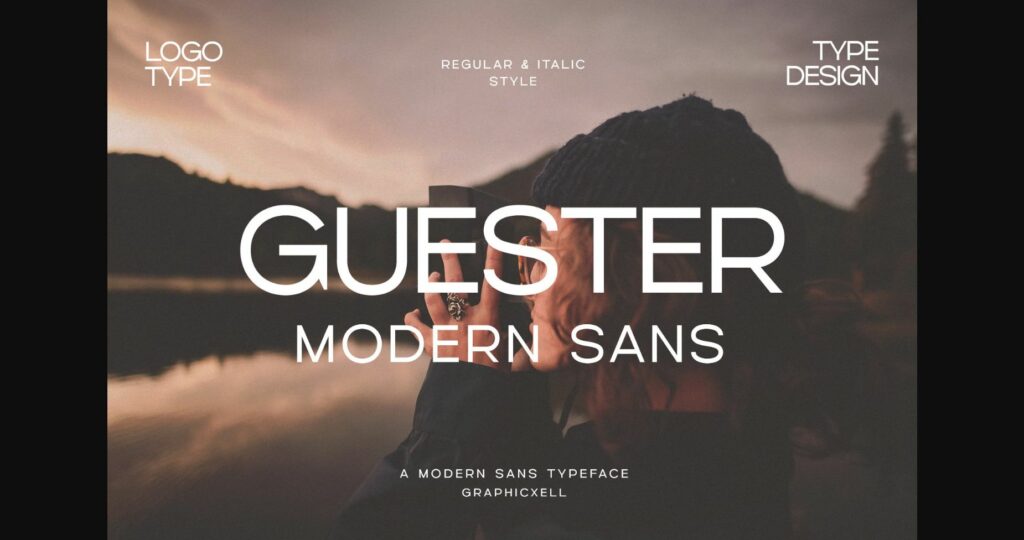 Guester  Font Poster 1