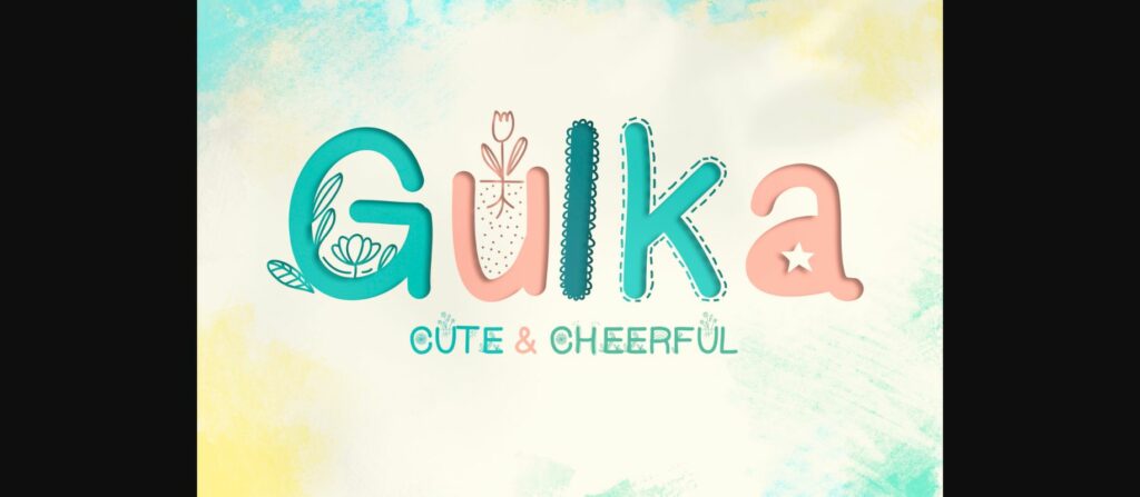 Gulka Font Poster 3