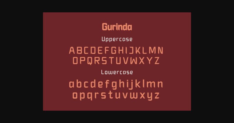 Gurinda Font Poster 11