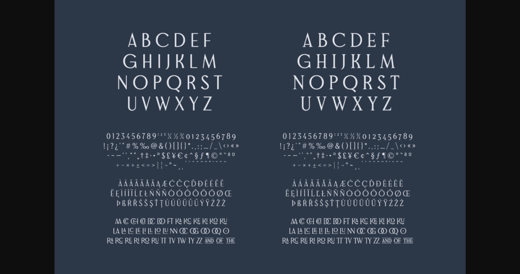 Gyroscope Font Poster 4