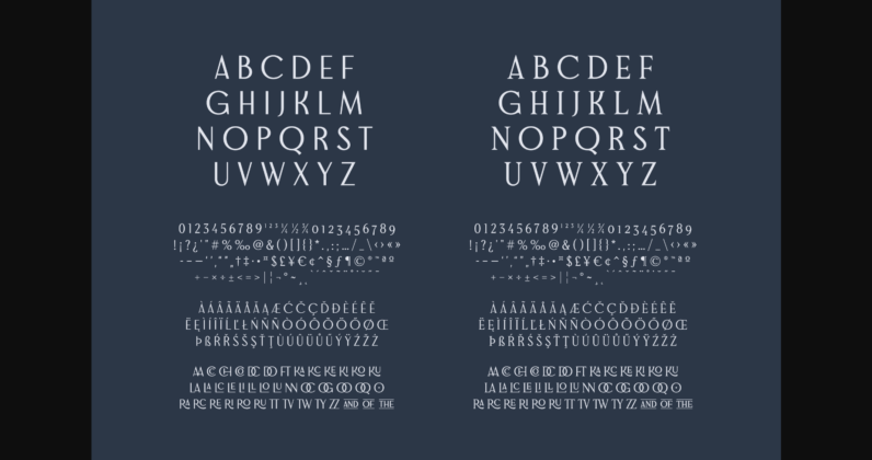 Gyroscope Font Poster 4