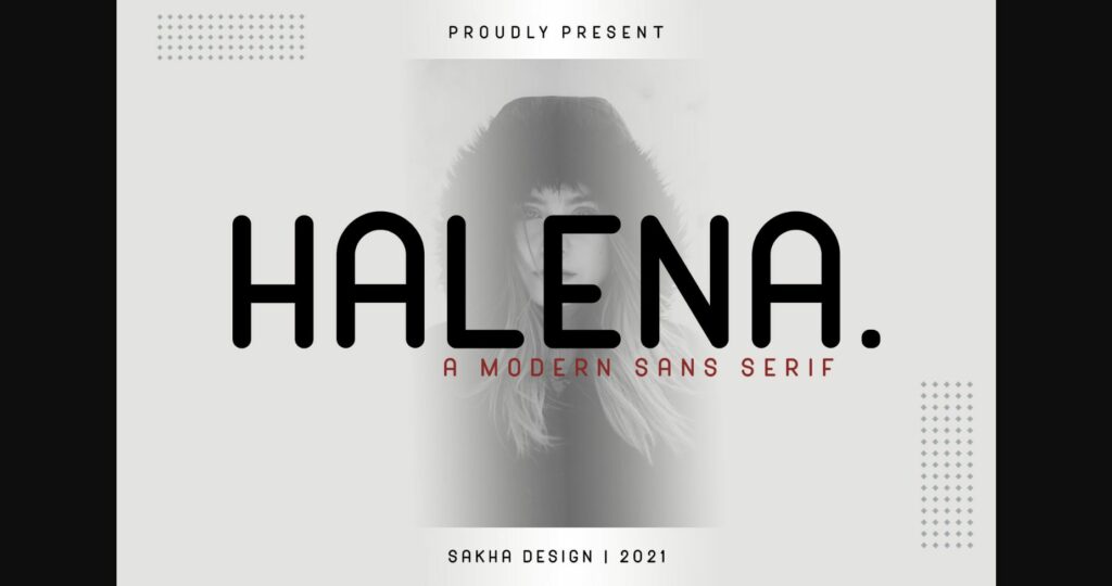 Halena Font Poster 3