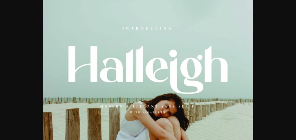 Halleigh Font Poster 1