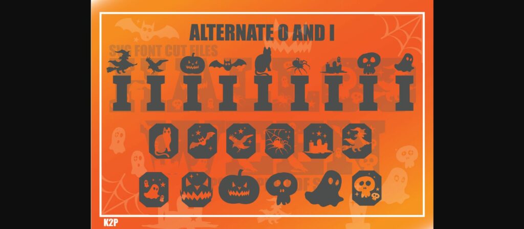 Hallooween Font Poster 11