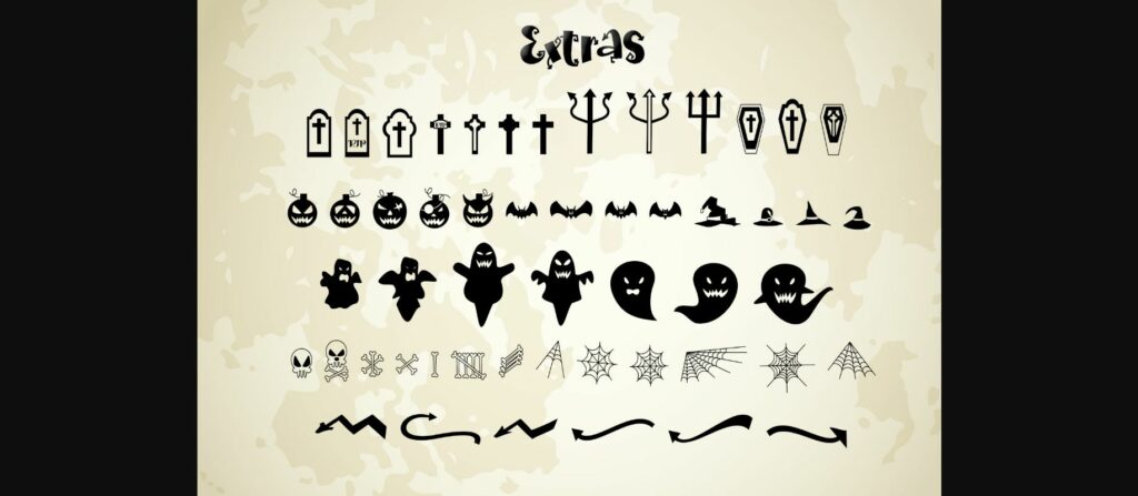 Halloween Island Font Poster 11