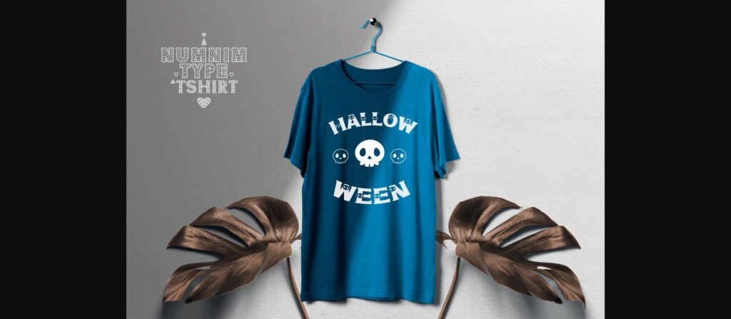 Halloween Skull Font Poster 11