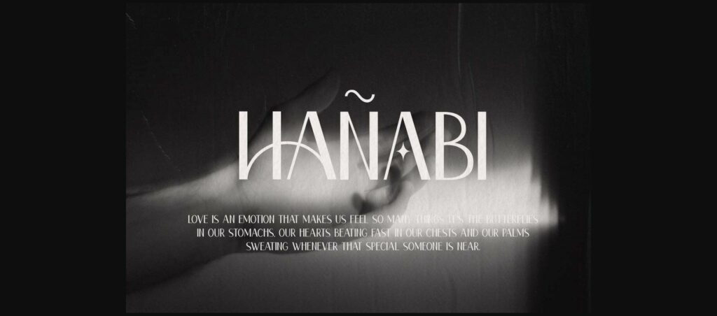 Hanasta Font Poster 9