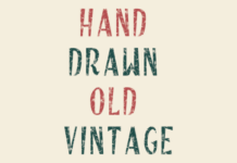 Hand Drawn Old Vintage