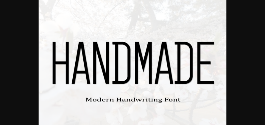 Handmade Font Poster 3