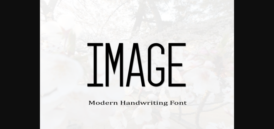 Handmade Font Poster 4