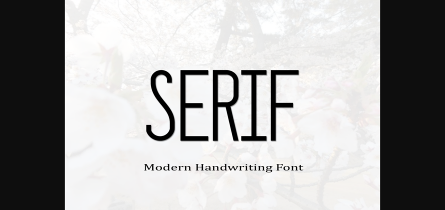 Handmade Font Poster 6