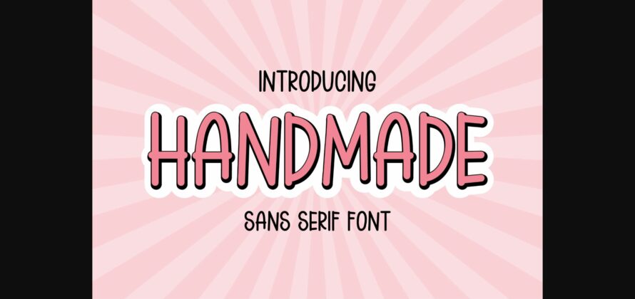 Handmade Font Poster 3