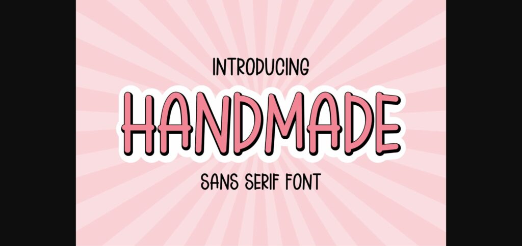 Handmade Font Poster 1