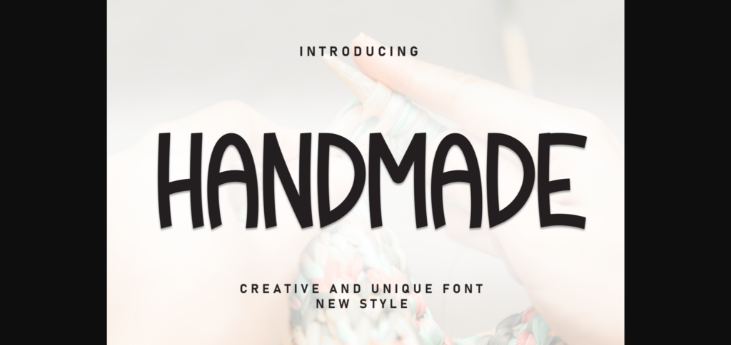 Handmade Font Poster 3