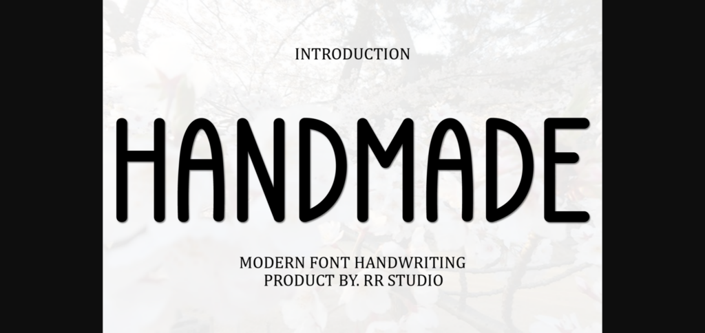 Handmade Font Poster 3