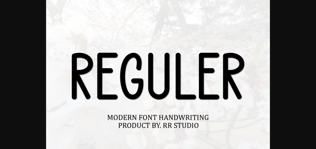 Handmade Font Poster 5