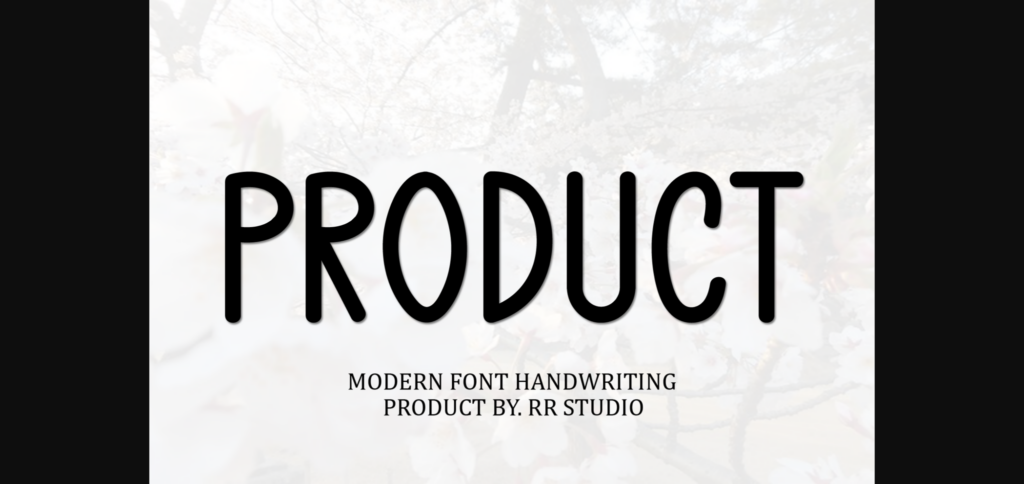 Handmade Font Poster 7