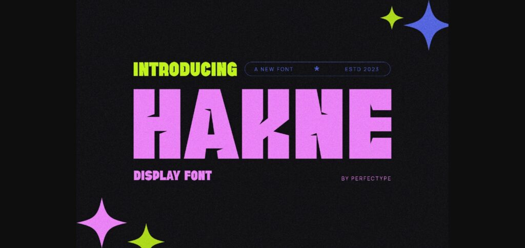 Hanke Font Poster 3