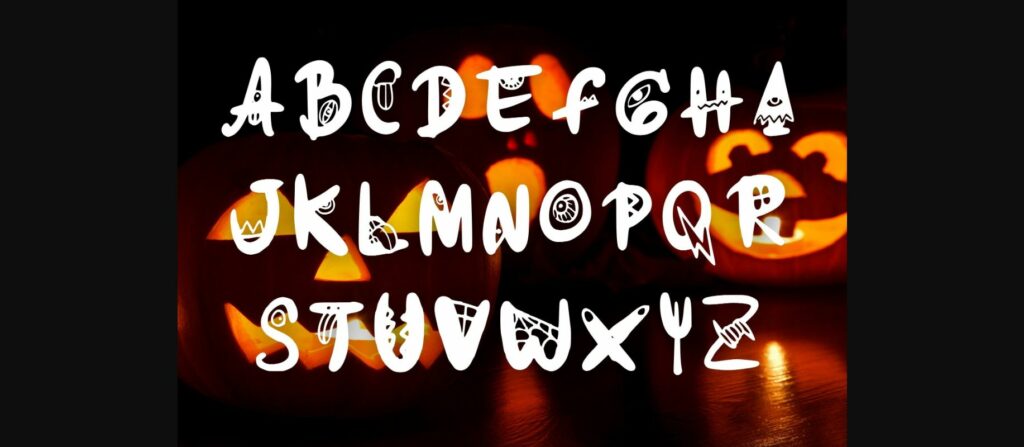 Happy Halloween Font Poster 5