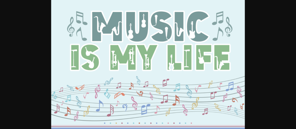 Happy Musica Font Poster 4