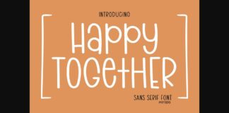 Happy Together Font Poster 1