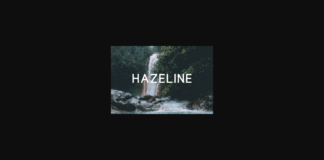 Hazeline Font Poster 1