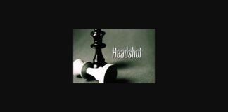 Headshot Font Poster 1