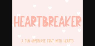 Heartbreaker Font Poster 1