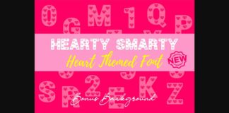 Hearty Smarty Font Poster 1