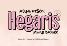 Hegaris Fonts