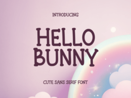 Hello Bunny Fonts