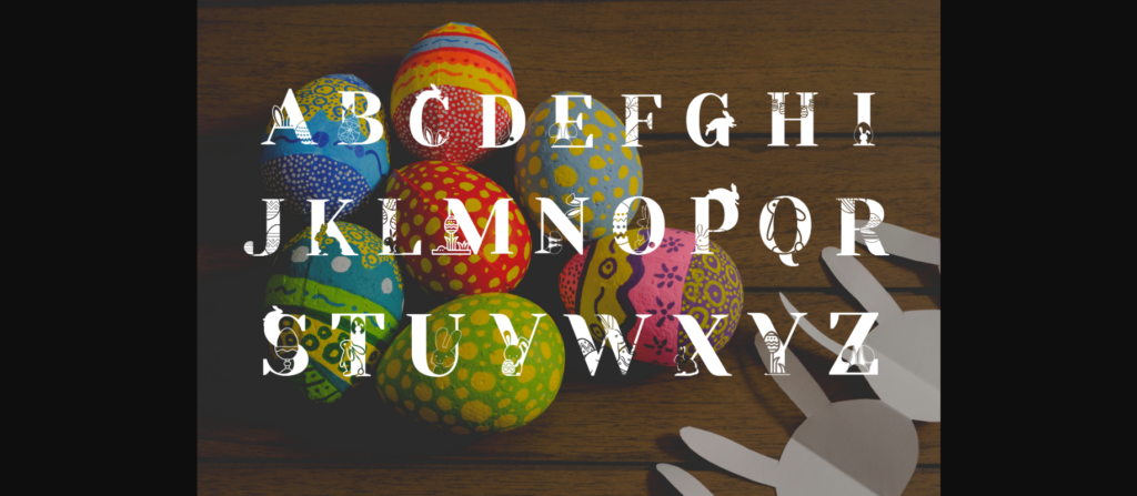 Hello Easter Font Poster 5