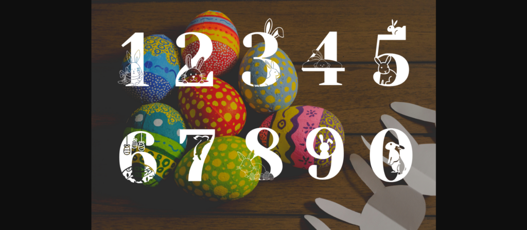 Hello Easter Font Poster 6