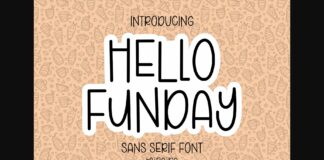 Hello Funday Font Poster 1