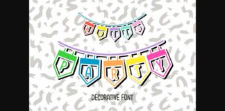 Hello Party Font Poster 1